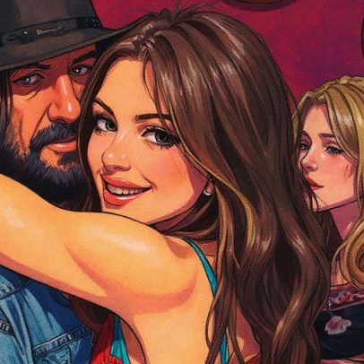 Elizabeth Hurley revela fotos inéditas com Billy Ray Cyrus em seu aniversário de 64 anos