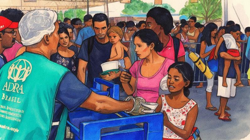 Nos participantes com alto nível de engajamento nas atividades da igreja, como as ações de solidariedade, o estresse caiu cerca de 40%, a solidão diminuiu 20% e a esperança cresceu quase 20% em comparação com aqueles que frequentam raramente ou mantêm pouco vínculo com a comunidade. (Foto: Arquivo Adra)