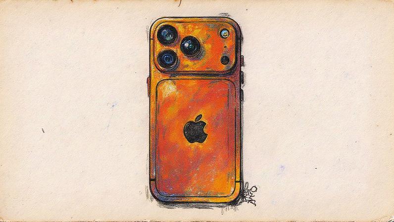 iPhone 17 Pro e 17 Pro Max podem ter cor laranja vibrante, também já especulada como 'cobre' (Foto: Reprodução/MacRumors)