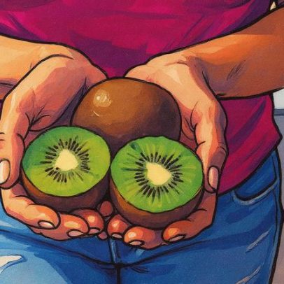 Kiwi melhora a digestão e provoca debate sobre publicidade de alimentos