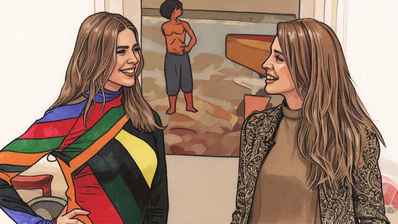 Poliana Abritta entrevistou a apresentadora Fernanda Lima para reportagem especial sobre menopausa no 'Fantástico' (Foto: Divulgação/TV Globo/Rafael Quintao)