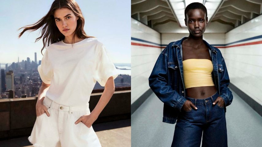 Gêmeos digitais: dos clones digitais de modelos para a marca H&M. (Foto: H&M)