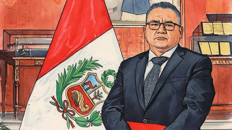 Ex-ministro do Interior do Peru, Juan José Santiváñez. (Foto: Governo de Peru)