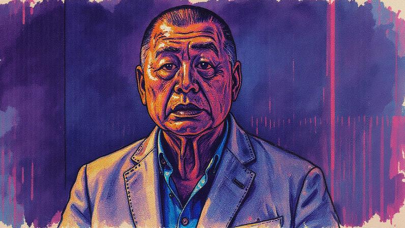 Jimmy Lai em entrevista - 16.jun.2020 (Foto: ANTHONY WALLACE/AFP)