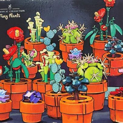 Lego alcança receita recorde em 2025 com novas linhas de flores e carros