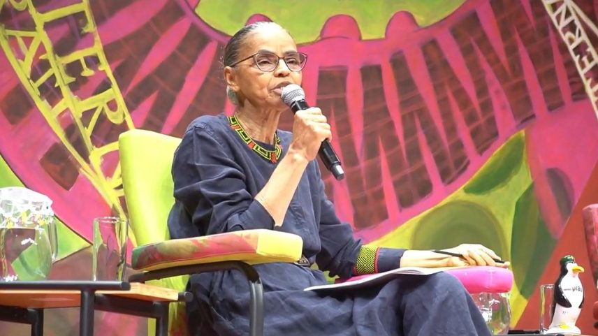 Marina Silva: ‘A gente está vivendo um momento bastante estranho’ (Foto: Reprodução/VEJA)