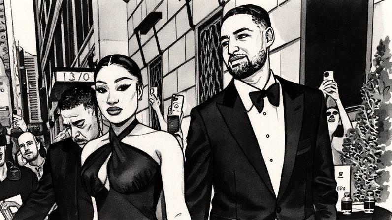 Klay Thompson elogiou a culinária de Megan Thee Stallion e está adorando o prato de espaguete e peixe-gato, que ele tem pedido toda semana. (Foto: Reprodução)
