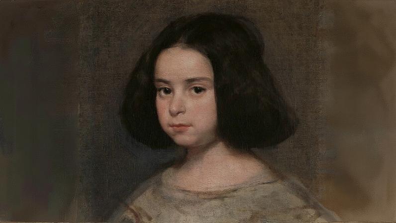 Retrato de uma menina pequena de Diego Velázquez (cerca de 1638-42) é uma das três pinturas do mestre espanhol que serão incluídas na exposição (Foto: Hispanic Society of America)