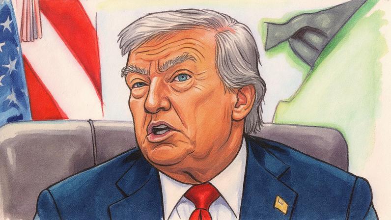 Donald Trump, presidente dos Estados Unidos, em uma imagem de arquivo. (Foto: Reprodução)