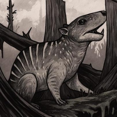 Fóssil revela mamífero carnívoro que coexistiu com os dinossauros