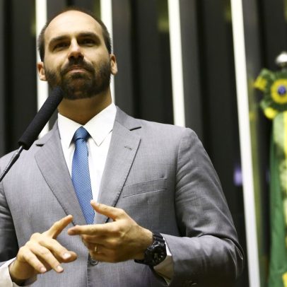 Eduardo Bolsonaro busca apoio europeu para sanções contra Moraes após EUA