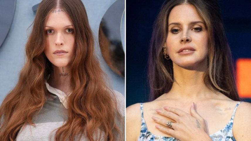 Lana Del Rey compartilhou um trecho de uma música que parece ser uma diss track direcionada à colega estrela do alt-pop Ethel Cain. (Foto: Reprodução)