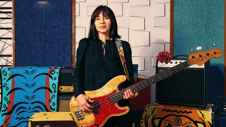 Artista argentina Paz Lechantin, ex-baixista e vocalista da banda americana Pixies (Foto: Divulgação)
