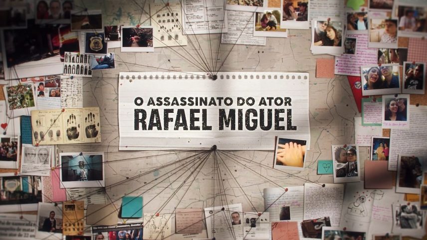 Imagem divulgada pela HBO Max sobre a série 'O Assassinato do Ator Rafael Miguel' (Foto: HBO Max/Divulgação)