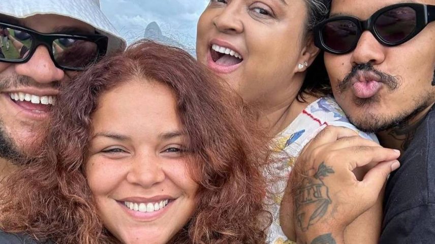 Gominho, Ju de Paulla e Duh Marinho gravaram 'Brisa Dedê' com Preta Gil (Foto: Divulgação)