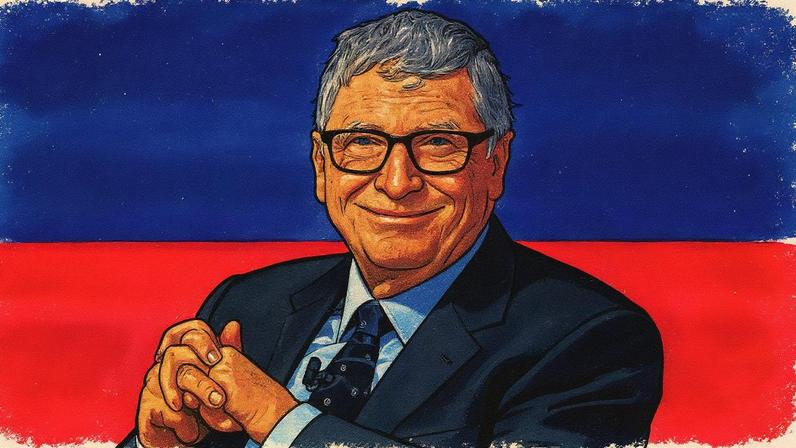 Bill Gates: além de bilionário, o cofundador da Microsoft também come McDonald's de graça (Foto: LEON NEAL/POOL/AFP/Getty Images)