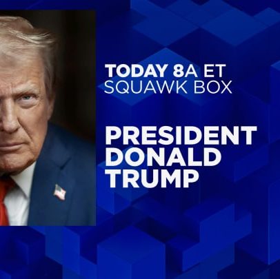 Donald Trump participa do programa 'Squawk Box' às 8h da manhã, horário do leste