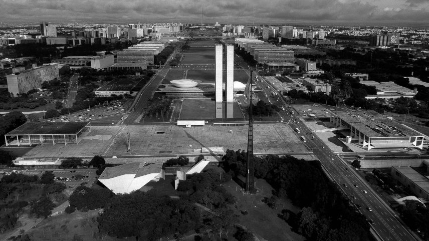 Vista aérea da Praça dos Três Poderes, em Brasília (DF) (Foto: Pedro Ladeira/Folhapress)