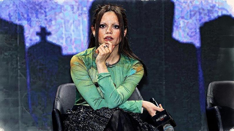 Jenna Ortega: do preto às imagens fantasmagóricas (Foto: Han Myung-Gu/WireImage/Getty Images)