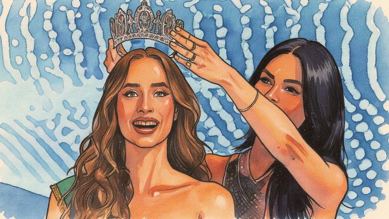 Laila Frizon é a Miss Brasil Terra 2025 (Foto: Reprodução)