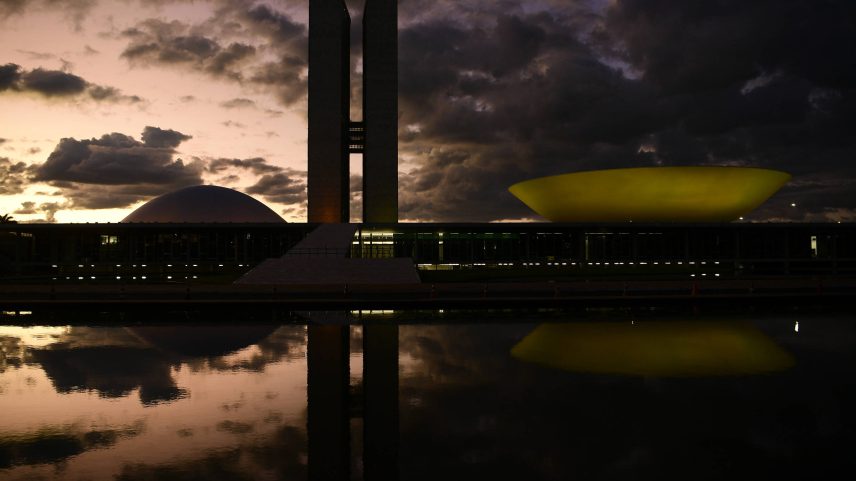 Fachada do Congresso Nacional, sede das duas Casas do Poder Legislativo brasileiro (Foto: Pedro França/5.mai.2023-Agência Senado)