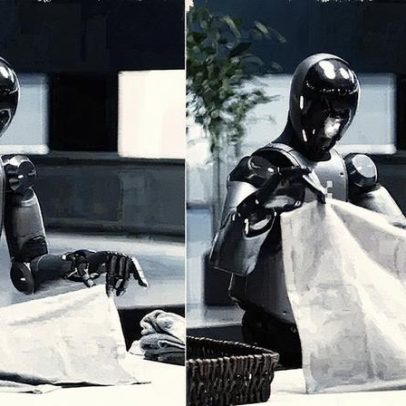 Robô humanoide dobra roupas sozinho e surpreende com sua habilidade