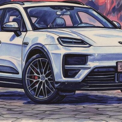 Porsche Macan elétrico leva aventureiros a Ilhabela para avistar baleias