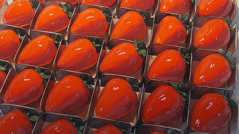 Morango do Amor da Flakes, com loja no Itaim Bibi e takeaway no Brooklin (Foto: Reprodução)