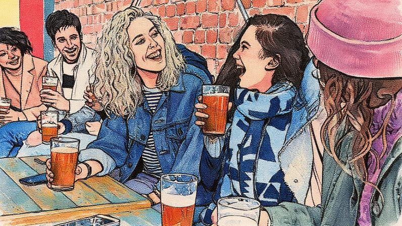 Beber cerveja é uma preferência que varia entre os consumidores, com alguns apreciando lagers com sabores fortes e outros preferindo opções mais suaves, segundo um novo estudo. (Foto: LeoPatrizi/Getty)