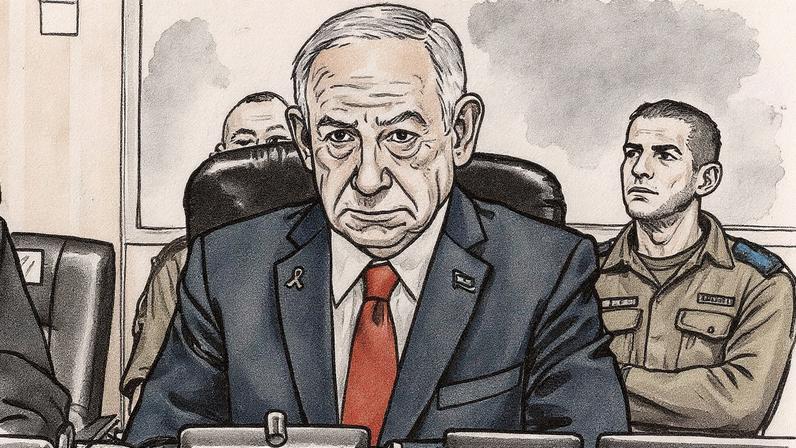 Primeiro-ministro de Israel, Benjamin Netanyahu, em evento oficial (Foto: Reprodução)