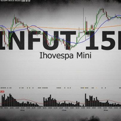 Mini-índice despenca com pressão nos bancos e incertezas do cenário global