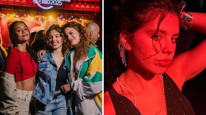 Flor Gil prestigia show de Caetano Veloso ao lado da namorada e netas de Chico Buarque (Foto: Reprodução/Instagram)