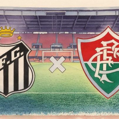 Santos e Fluminense se enfrentam no Brasileirão; confira onde assistir e escalações