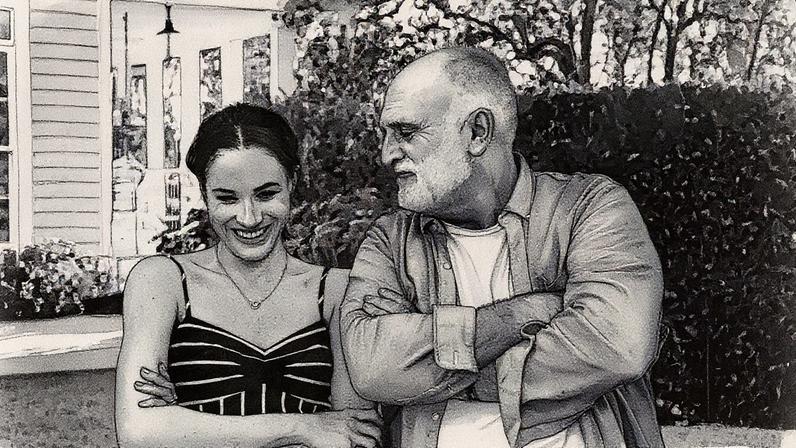 Meghan Markle e o chef José Andrés em uma cena do capítulo 8 do programa 'Con Amor, Meghan', da Netflix. (Foto: COURTESY OF NETFLIX)