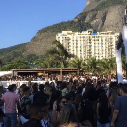Rio Beach Club é multado por dívidas com o Ecad na Ilha da Coroa