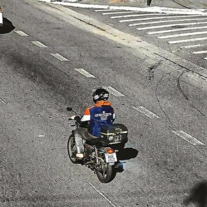 Motos da PM e GCM recebem câmeras com reconhecimento facial e de placas