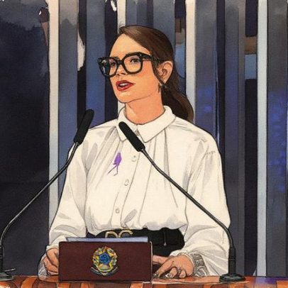 Luiza Brunet alerta Senado sobre aumento da violência psicológica contra mulheres