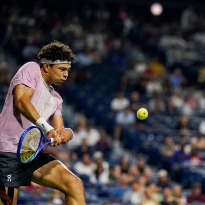 Shelton celebra vitória marcante em seu primeiro Masters 1000 em Toronto