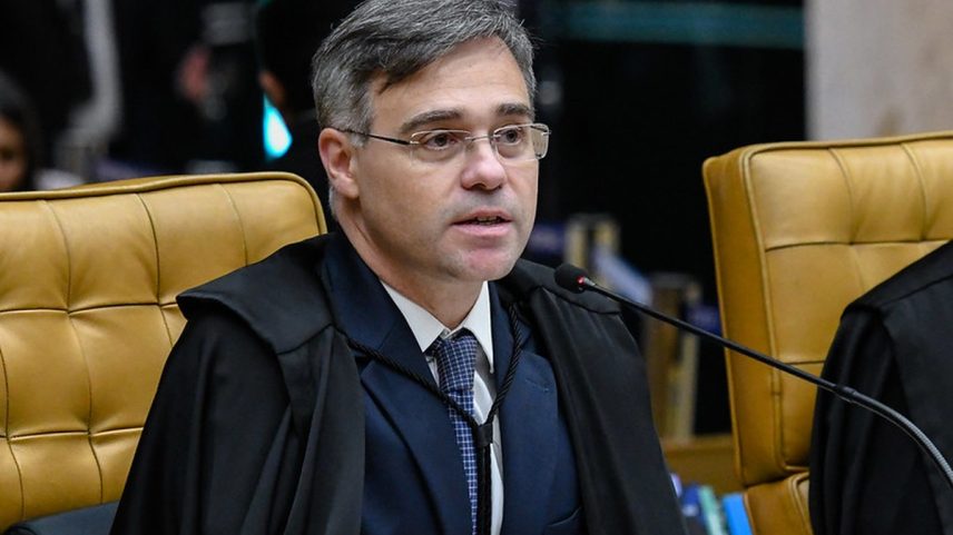 Ministro André Mendonça durante sessão do STF (Foto: Carlos Moura/STF/30-08-2023)