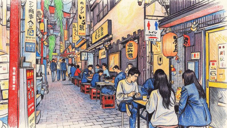 Restaurantes no Omoide Yokocho de Shinjuku, na cidade de Tóquio (Japão). (Foto: Mike Fuchslocher/Alamy/CORDON PRESS)