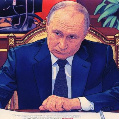 Drone ucraniano causa incêndio próximo ao palácio de Putin na Rússia