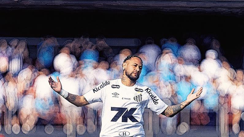 Neymar vive expectativa de ser convocado por Carlo Ancelotti para defender a seleção. (Foto: Daniel Teixeira/Estadão)