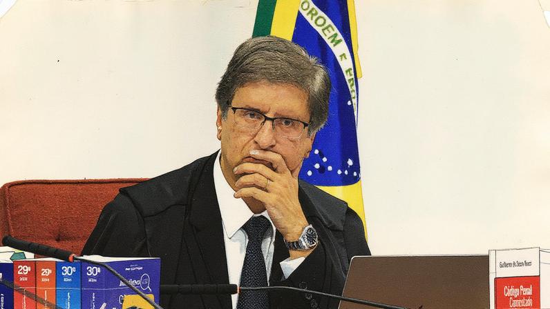 O PGR, Paulo Gonet, no segundo dia de sessão da Primeira Turma do STF para o recebimento da denúncia que tornou réus Jair Bolsonaro (PL) e mais 7 na trama golpista (Foto: Rosinei Coutinho - 26.mar.2025/STF)