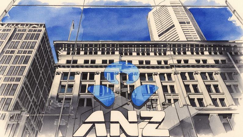 Fachada do banco ANZ, em Sydney, na Austrália (Foto: David Gray/Reuters)