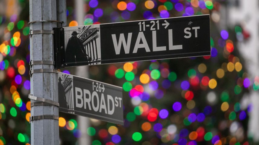 Wall Street dá início ao período do “Rali do Papai Noel”. (Foto: Bloomberg)