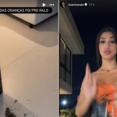 Bia Miranda exibe casa após operação policial e faz dancinha nas redes sociais