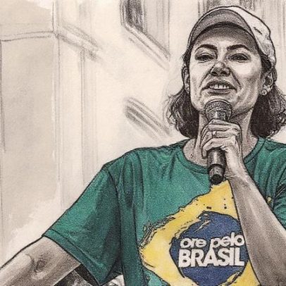 Michelle critica monitoramento policial de Bolsonaro como 'humilhação'