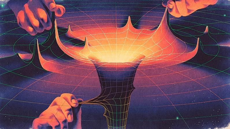 Uma equipe de matemáticos está desenvolvendo ferramentas para ampliar o escopo da Teoria da Relatividade de Einstein. (Foto: Harol Bustos para Quanta Magazine)