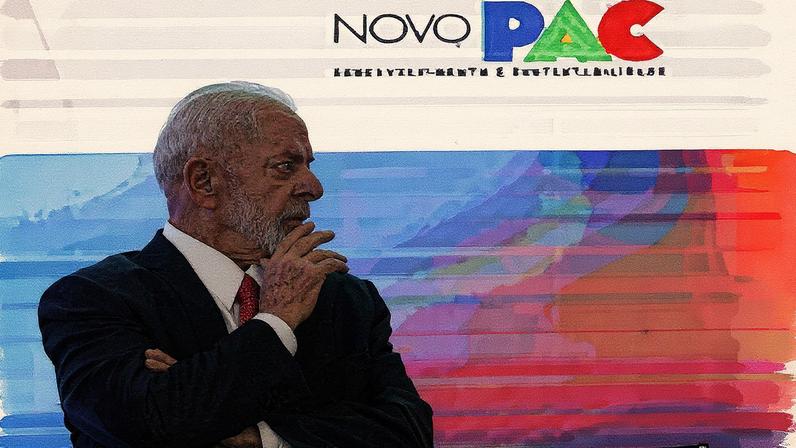 Presidente Luiz Inácio Lula da Silva participa de solenidade do Novo PAC (Foto: Reprodução)