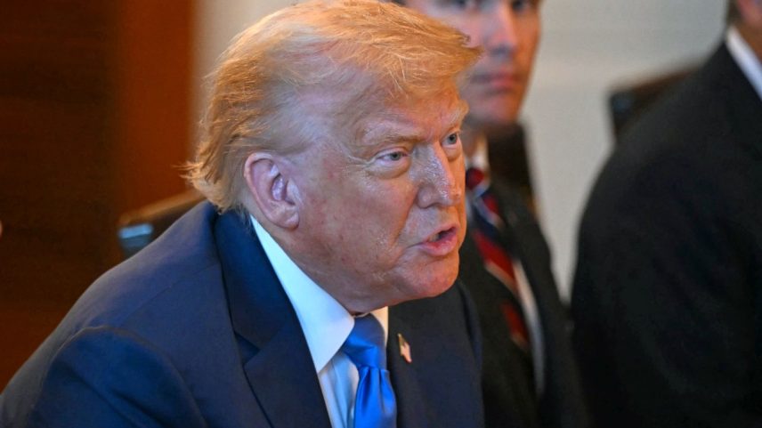 O presidente dos EUA, Donald Trump. (Foto: ANDREW CABALLERO-REYNOLDS/AFP)